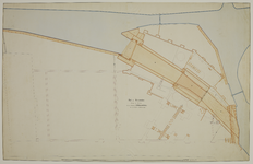 216856 Plattegrond van het terrein met het bestaande gebouwencomplex van de cementfabriek van J.H. Kraamwinkel aan het ...